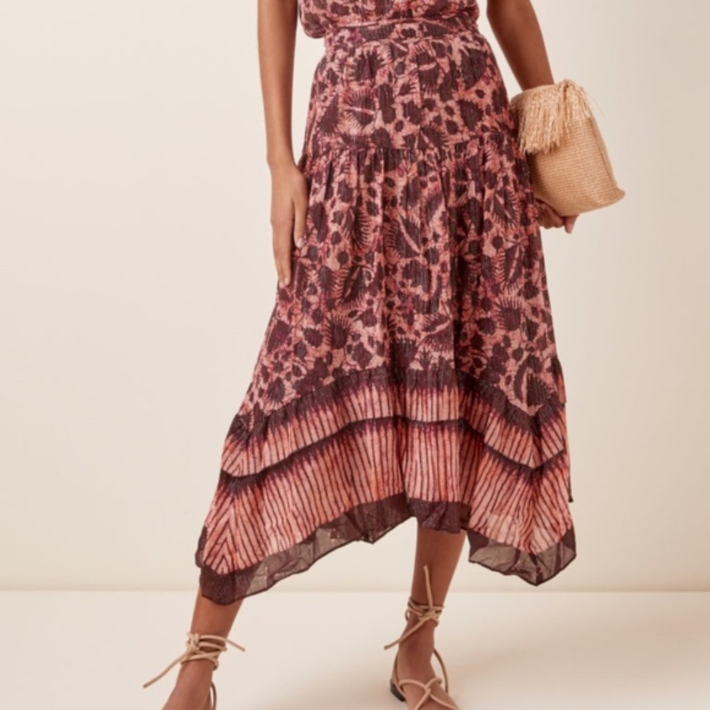 Ulla Johnson Marisa Midi skirt size US02